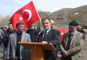 Şehitlere rahmet yağdı...